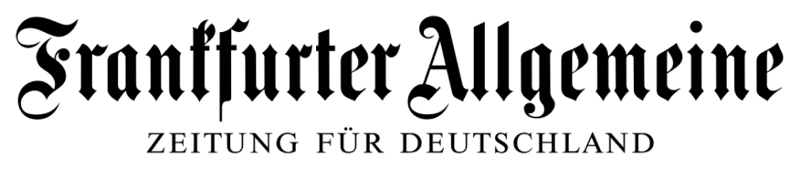 Das Logo der Frankfurter Allgemeinen Zeitung (FAZ) für Deutschland.